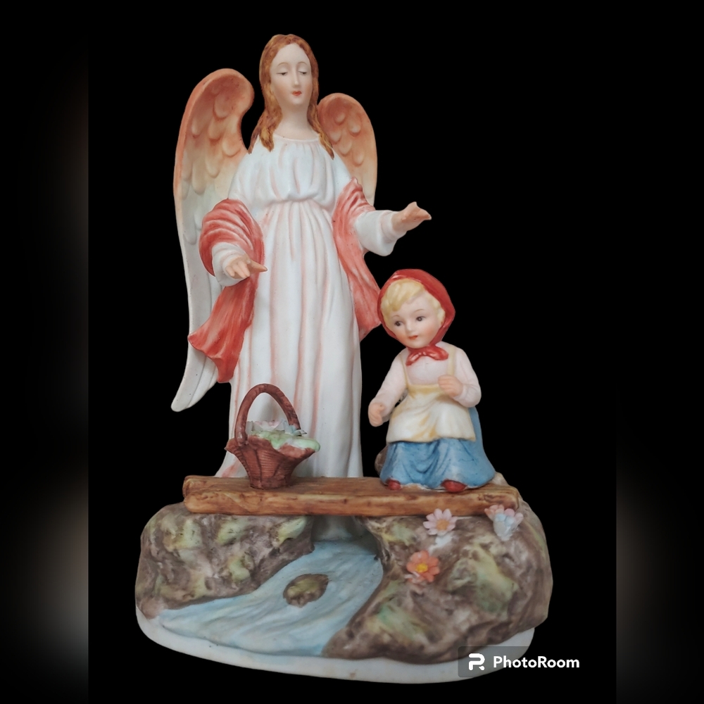 Vintage ceramica excelsis porcelain 1977 figure statue rare!